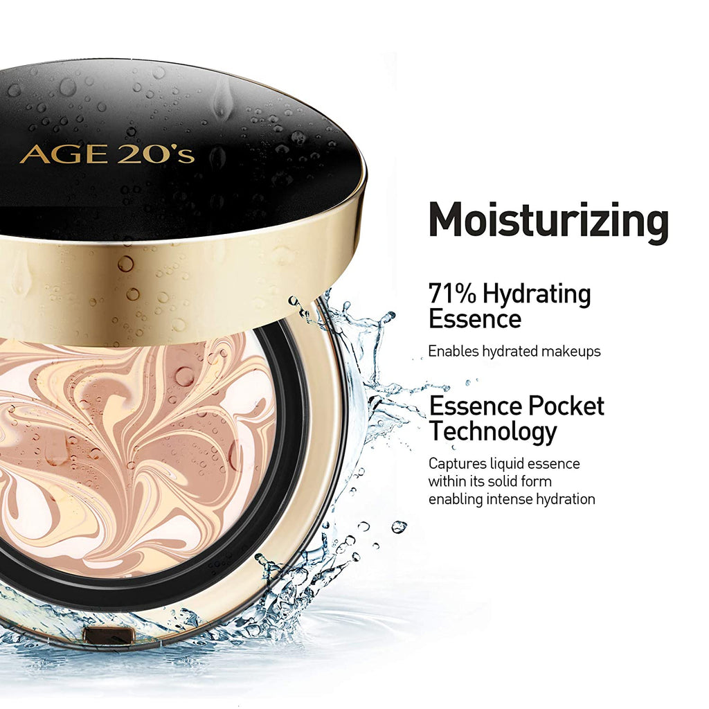 AGE20'S Signature Essence Cover Pact (Intense Cover) 14g x2