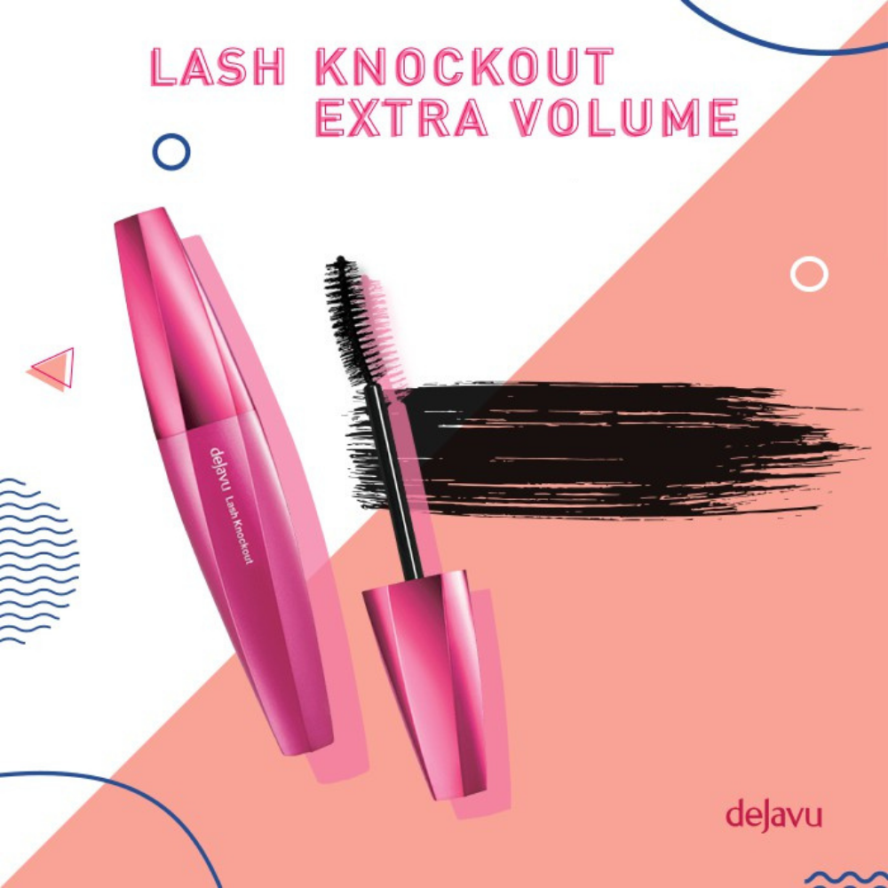 DEJAVU Lash Knockout Extra Volume Mascara (2 Colours) COSME HUT