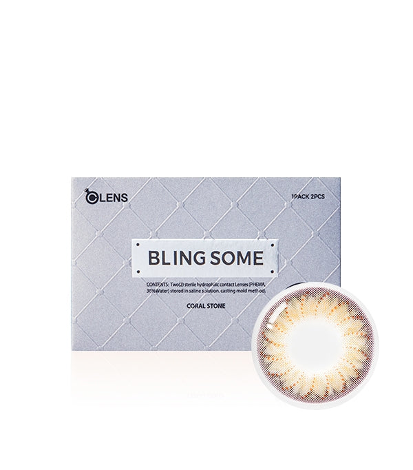 OLENS MONTHLY Blingsome Coral Stone 