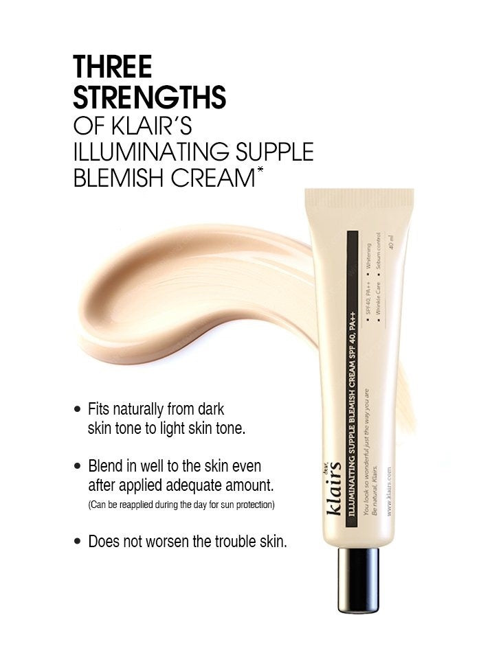 KLAIRS Illuminating Supple Blemish Cream Cosme Hut korean beauty Australia