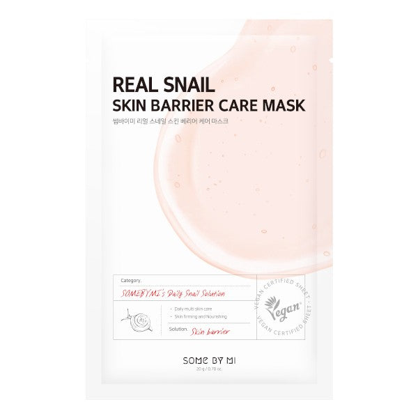 SOME BY MI Real Snail Skin Barrier Care Mask (1pc/Per Sheet)