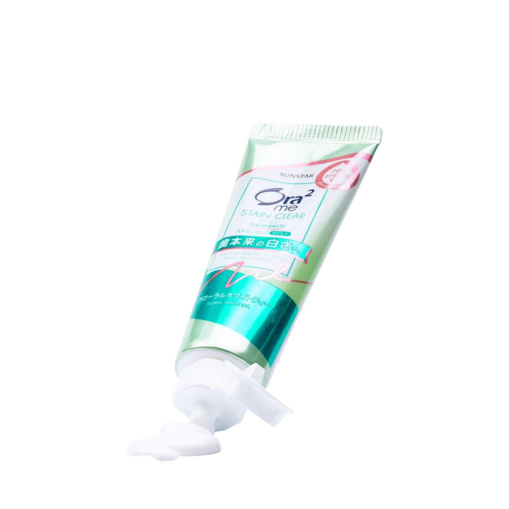 ORA2 ME Stain Clear Toothpaste - Floral White Tea 125g | COSME HUT