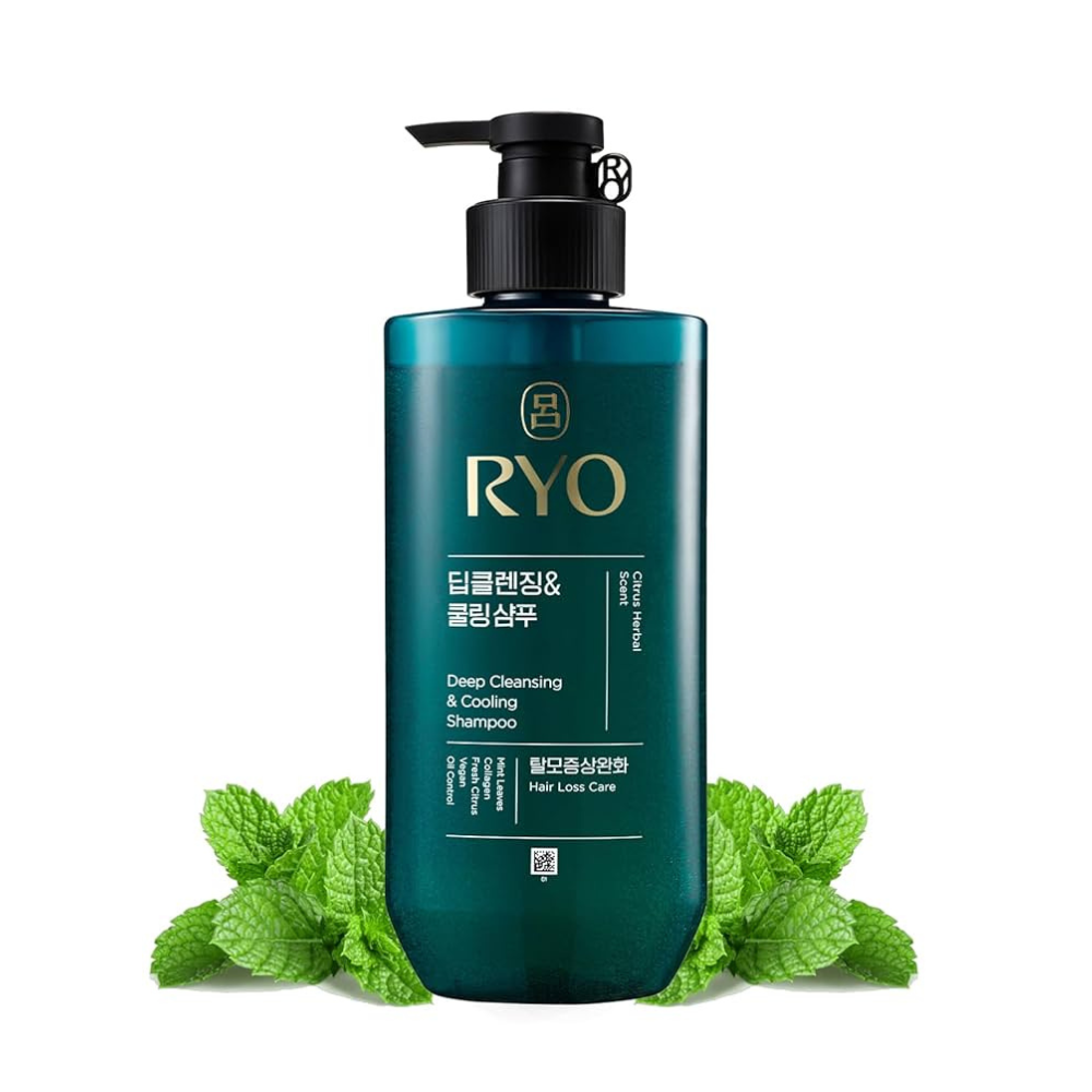 RYO Deep Cleansing & Cooling Shampoo 480ml | COSME HUT