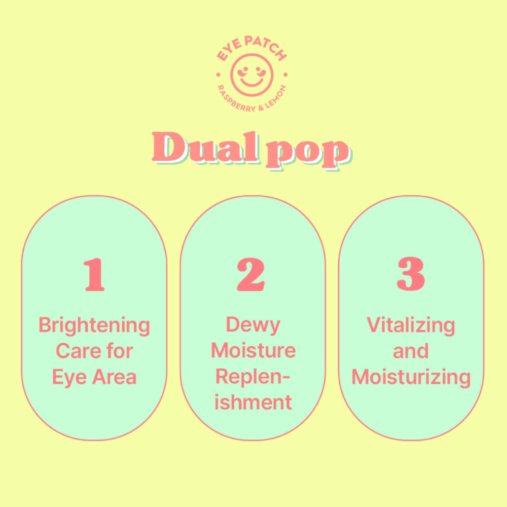 SNP Dual Pop Eye Patches (30 PCS)(2 TYPES)