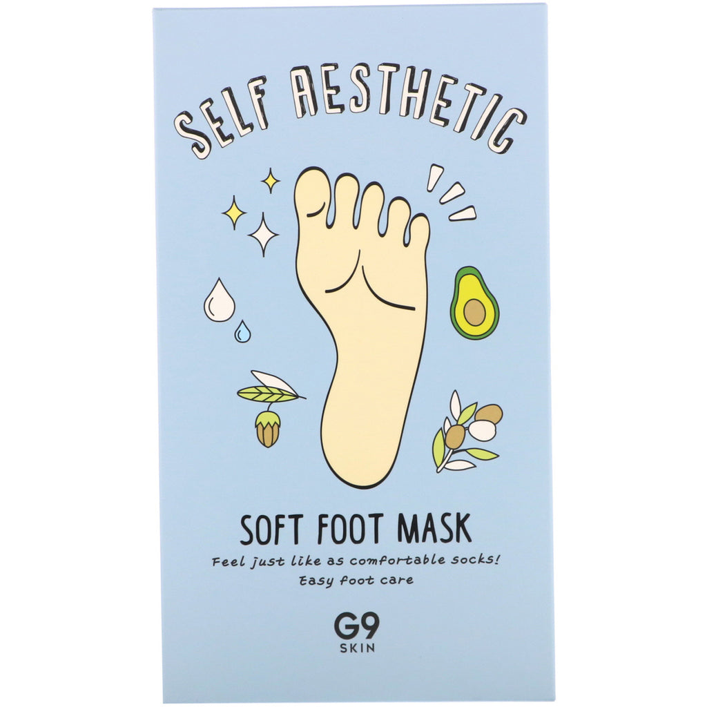 G9SKIN Self Aesthetic Soft Foot Mask 