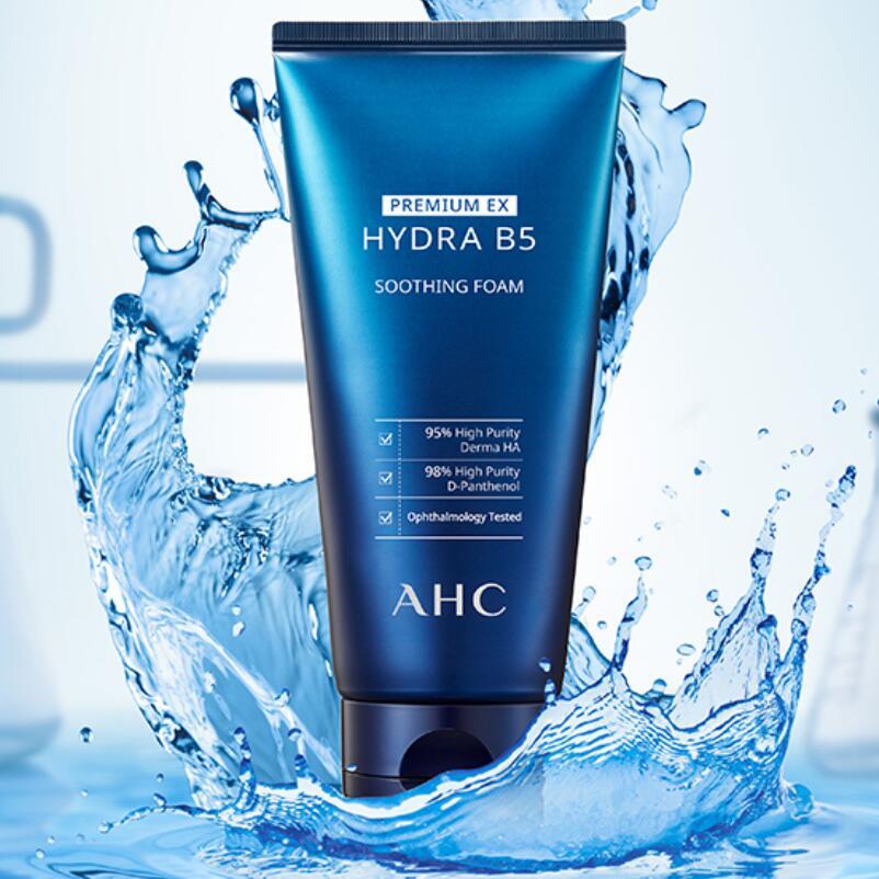 AHC Premium EX Hydra B5 Soothing Foam Cosme Hut kbeauty Korean Skincare Australia