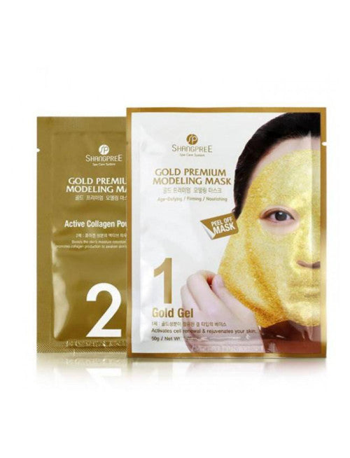 SHANGPREE Gold Premium Modeling Mask