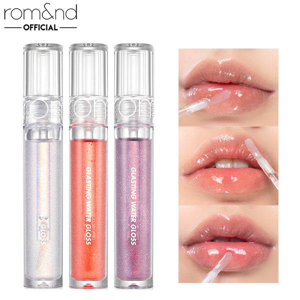ROM&ND Glasting Water Gloss (3 colors) Cosme Hut kbeauty Korean Skincare Australia