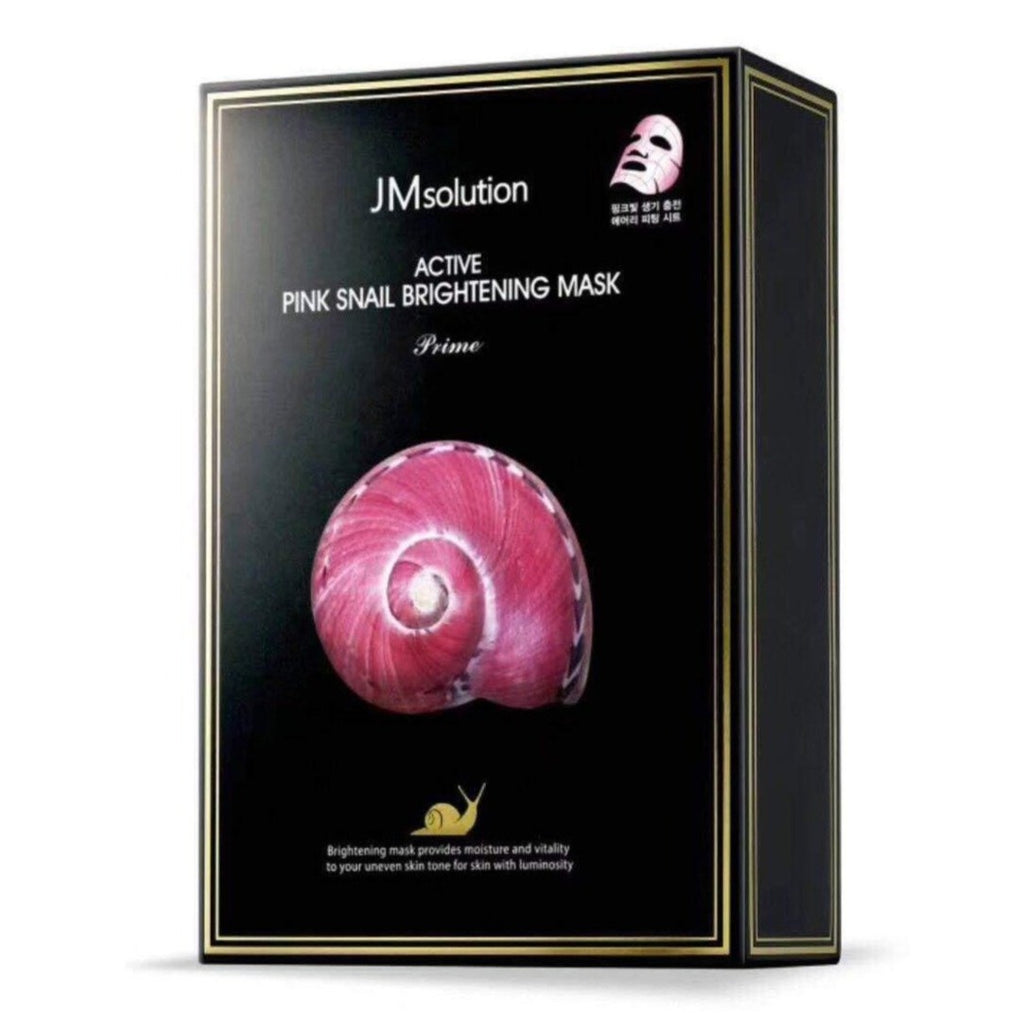 JM SOLUTION Active Pink Snail Brightening Mask