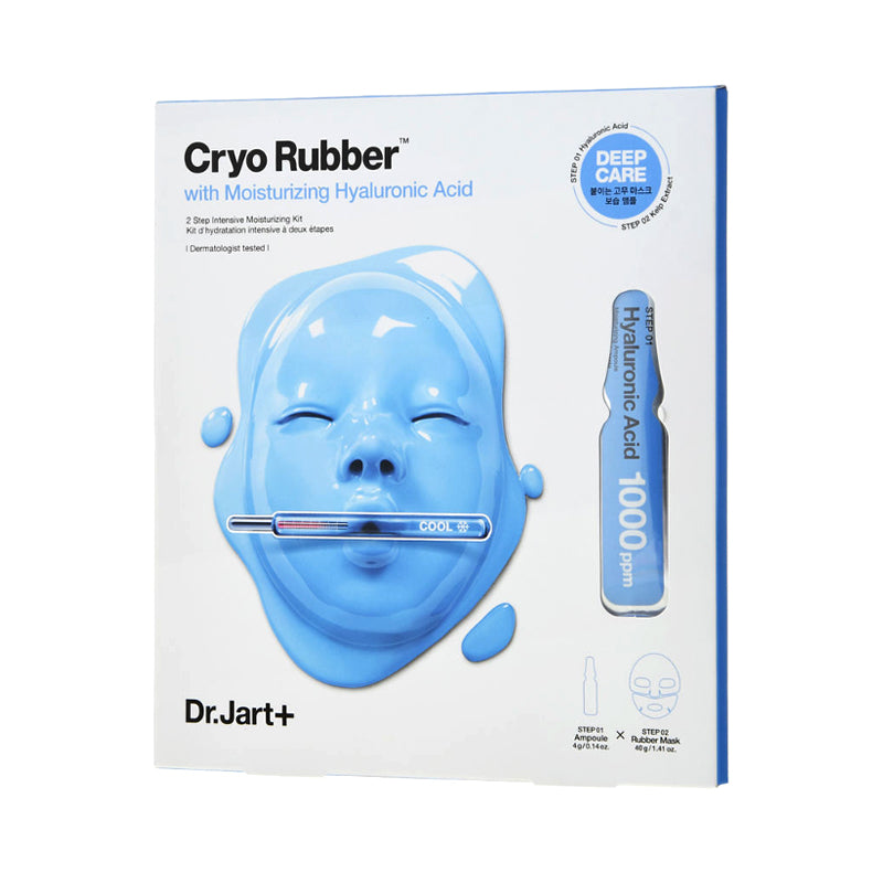 DR JART+ Cryo Rubber With Moisturizing Hyaluronic Acid Mask Cosme Hut kbeauty Korean Skincare 