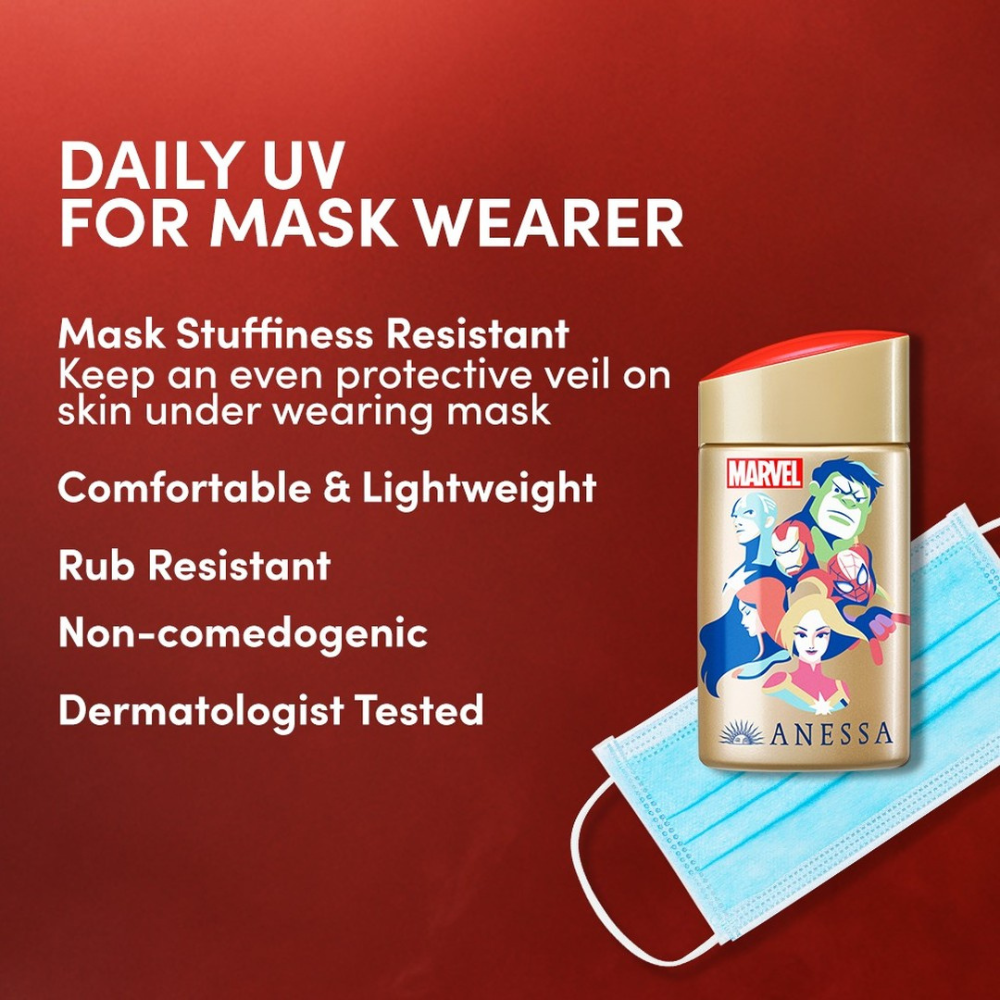ANESSA Perfect UV Sunscreen Milk [Limited Edition Marvel] 60ml