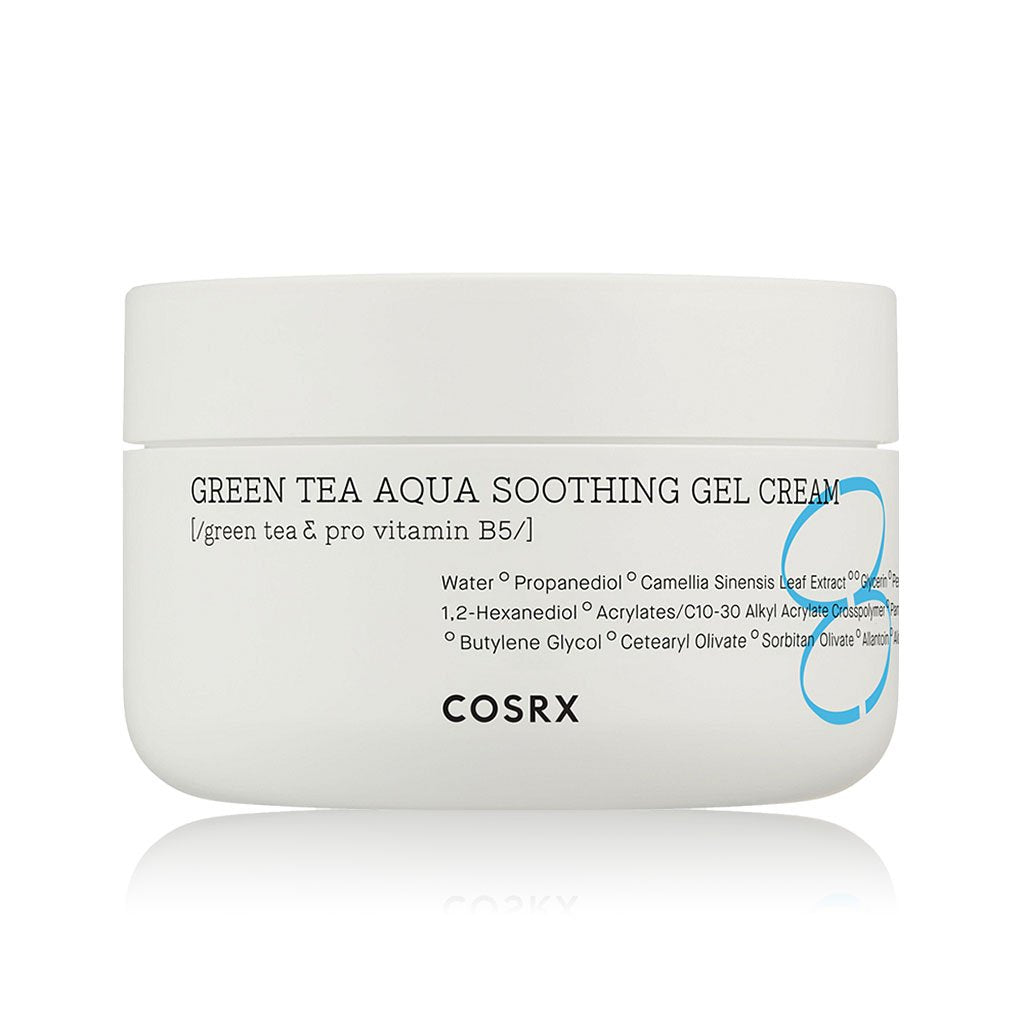 COSRX Hydrium Green Tea Aqua Soothing Gel Cream Cosme Hut korean beauty Australia