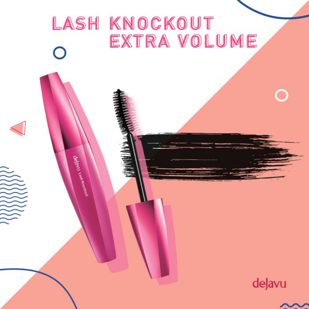 DEJAVU Lash Knockout Extra Volume Mascara (2 Colours)