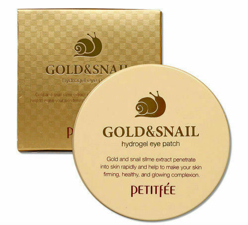 PETITFEE Gold & Snail Hydrogel Eye Patch 60pcs
