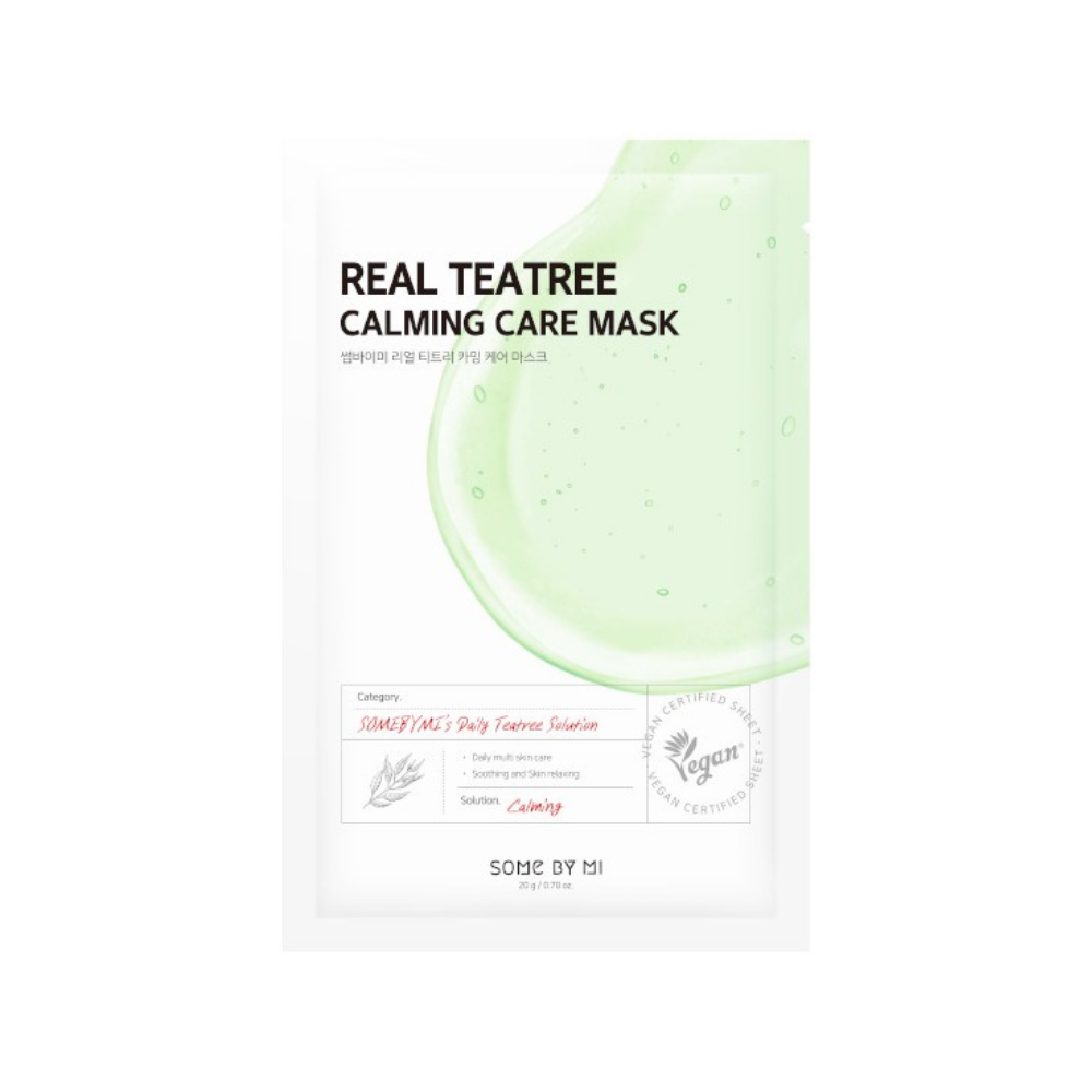 SOME BY MI Real Teatree Calming Care Mask (1pc/Per Sheet)