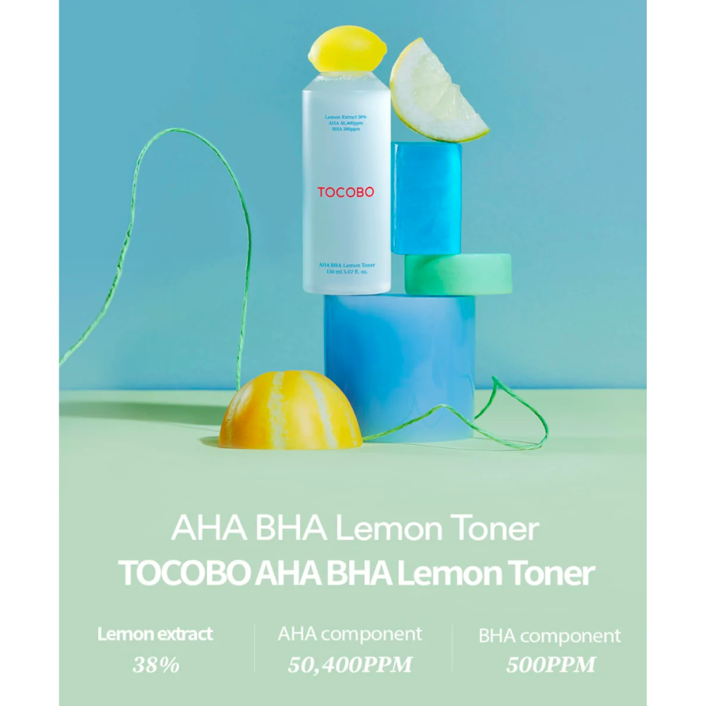 TOCOBO AHA BHA Lemon Toner 150ml
