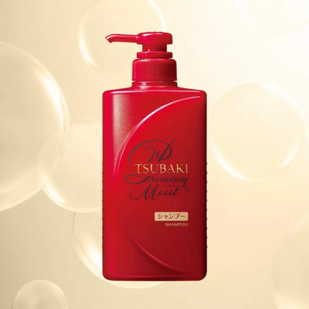 TSUBAKI Premium Moist Shampoo 490ml