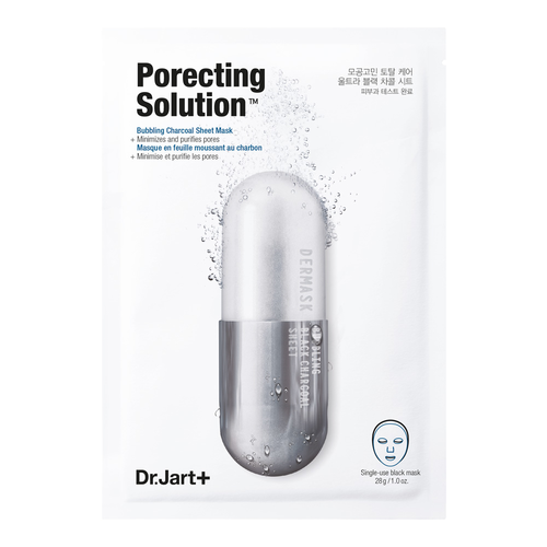 DR JART+ Porecting Solution Bubbling Charcoal Sheet Mask Cosme Hut korean beauty Australia