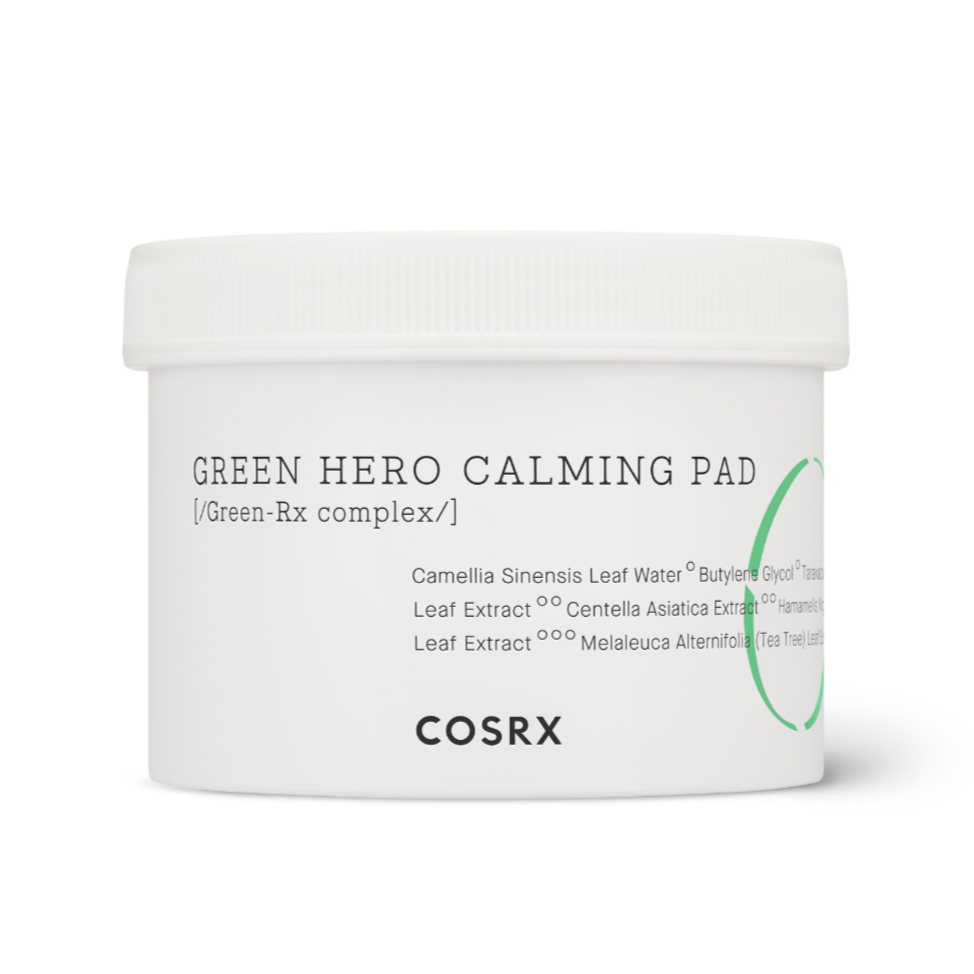 COSRX One Step Green Hero Calming Pad Cosme Hut kbeauty Korean Skincare Australia