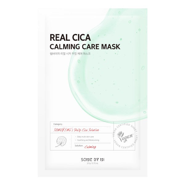 SOME BY MI Real Cica Calming Care Mask (1pc/Per Sheet)