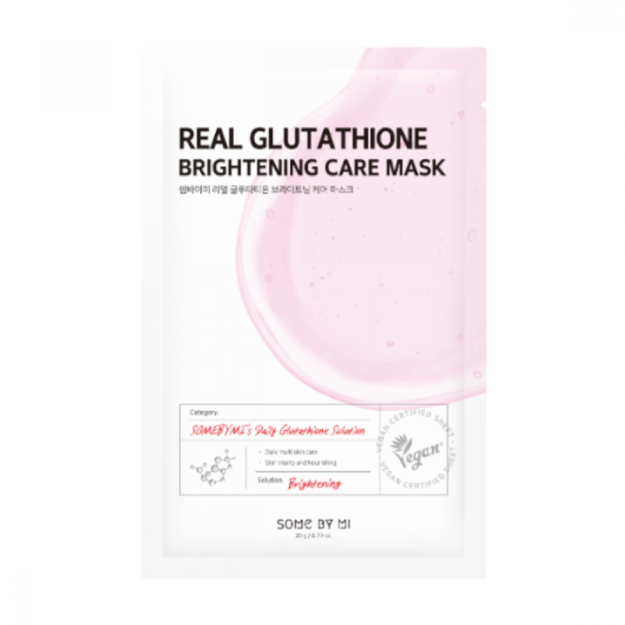 SOME BY MI Real Glutathione Brightening Care Mask (1pc/Per Sheet)